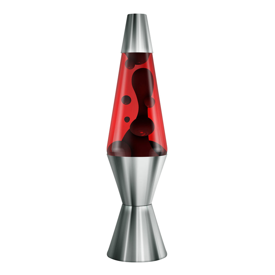 14.5" LAVA LAMP CHROME PLATED CRIMSON [P3T2]