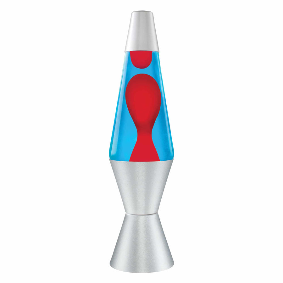 14.5" LAVA LAMP - RED/BLUE/SILVER [MXPK]