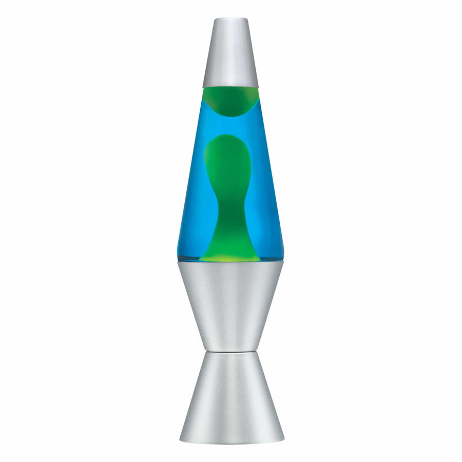 14.5" LAVA LAMP - YELLOW/BLUE/SILVER [VXJY] [VXJY56]
