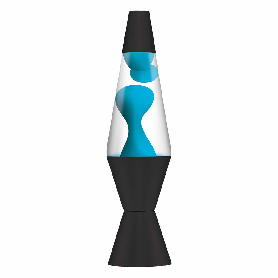 14.5" LAVA LAMP NEON - BLUE/CLEAR/BLACK [IR49]