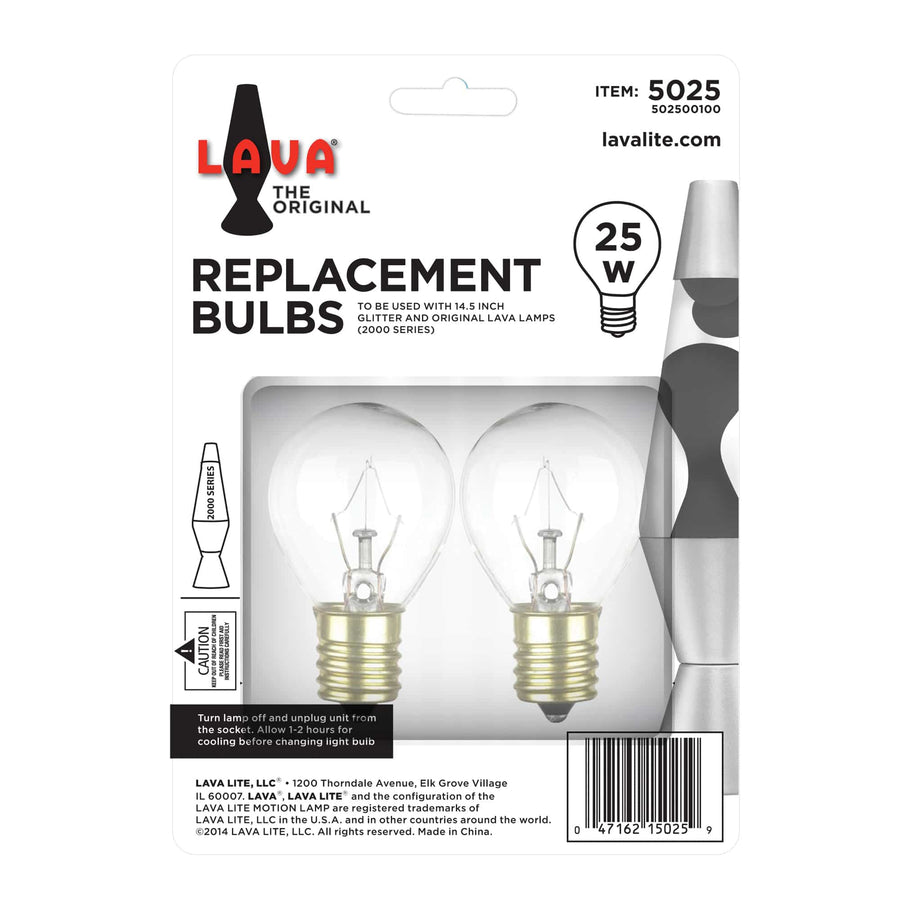 25W LAVA LAMP LIGHT BULB W/TRAY [VGXM]